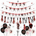 Bloody Halloween Banner & Decorations Set - Horror Party Kit
