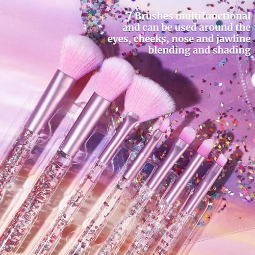 UCANBE Makeup Kit with 18 Eyeshadows & 7 Brushes - Aromas Set