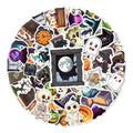 Halloween Stickers Pack - 108 Waterproof Vinyl Spooky Decorations - Halloween 32