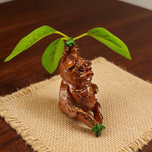 Mandrake Resin Statue Figurine for Garden & Indoor Decor - Mythical Plant Gift