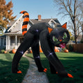 13FT Giant Black Cat Halloween Inflatable Outdoor Decoration - Yard Decor