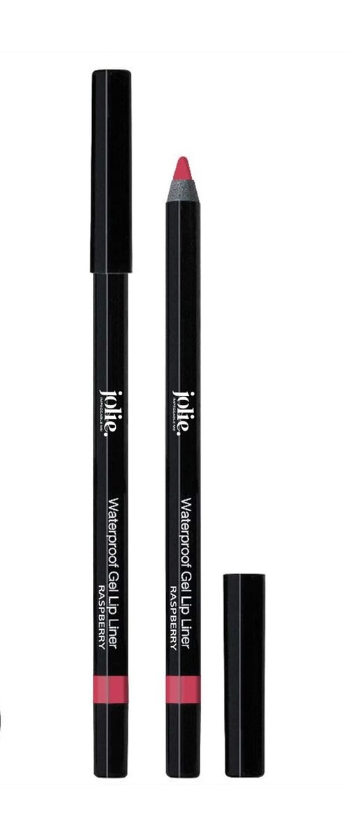 Jolie Waterproof Lip Contour Pencil - Creamy Formula in Raspberry Shade