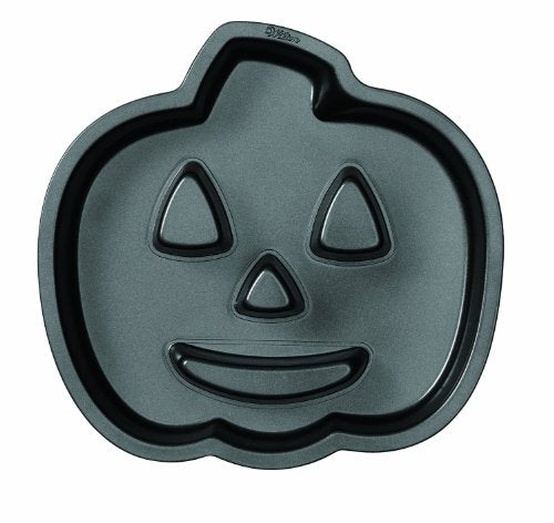 Wilton Halloween Jack-O-Lantern Fluted Cake Pan - Non-Stick Bakeware