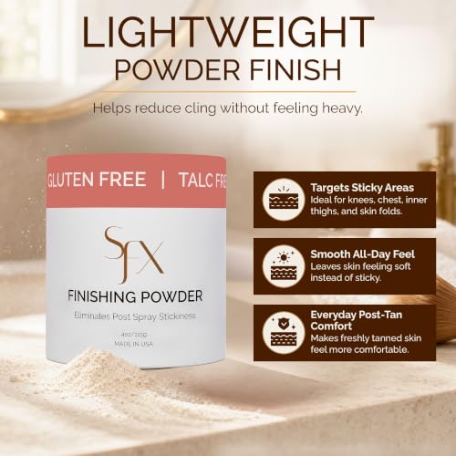 SunFX Setting Powder Tropical Burst 4oz Post-Tan Finishing Veil - Translucent Shimmer