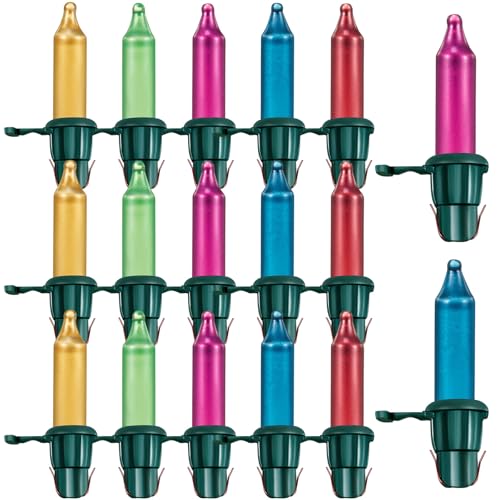 Replacement Christmas Mini Light Bulbs 2.5V 0.425W 200 Count
