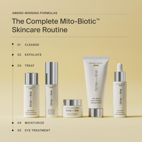 Timeline Mitopure™ Travel Size Dewy Cream Lightweight Moisturizer With Peptides to Hydrate, Plump & Protect Dry Skin - .51 Fl Oz