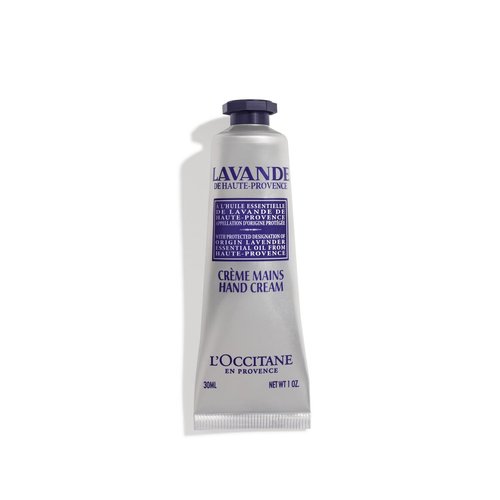 L'Occitane Nourishing Lavender Hand Cream Enriched with Lavender Essential Oil and Shea Butter, Net Wt. 1 oz.