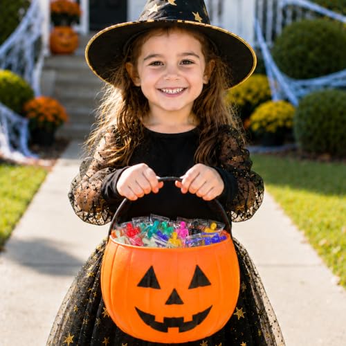 36 Pack Halloween Stretchy Skeleton Toys for Kids Boo Goodie Bags - Vibrant Colors
