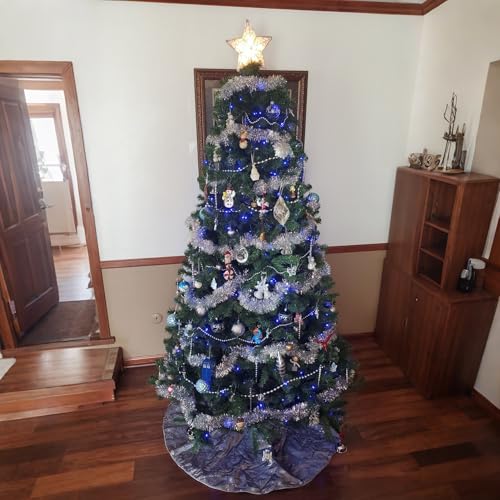 Blue LED Christmas String Lights 1000 LEDs 336ft with 12 Modes Outdoor Fairy Decor