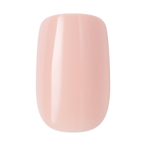 KISS CORE, Press On Nails, Nail glue included, 'Aesthetic', Pink, Short Size, Squoval Shape, Includes 32 Nails, 2g Glue, 1 Manicure Stick, 1 Mini File