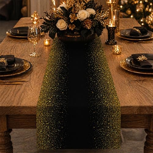 Happy Birthday Table Runner 13x72 Inches Stars Holiday Kitchen Dining Decor