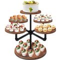 Large 3-Tier Wooden Cupcake Stand for 50 Cupcakes - Variation L