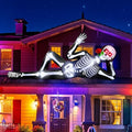 10FT Inflatable Skeleton Halloween Decoration with LED Lights for Outdoors