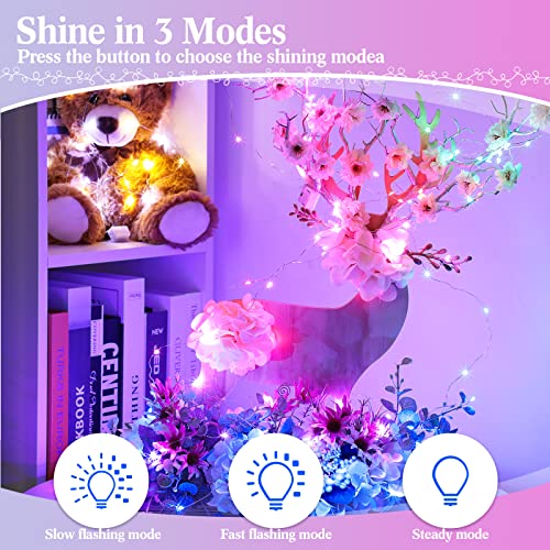 150 Pack Multi Color LED Fairy Lights Battery Operated 3 Modes - Waterproof