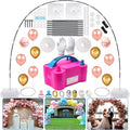 Balloon Arch Kit with Pump - 10FT Wide, 9FT Adjustable Stand for Weddings & Parties
