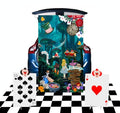 Green Wonderland Alice Party Decorations Kit for Trunk or Treat & Themed Events