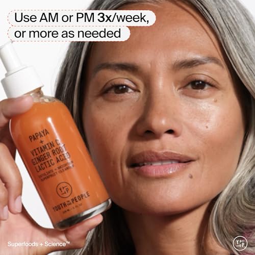 Youth To The People Superfruit Facial Cleanser Full Size - Papaya + Vitamin C Exfoliating Face Wash, Skin Renewal with AHA + BHA, Evens Tone & Texture for Soft + Radiant Skin - 5 fl oz