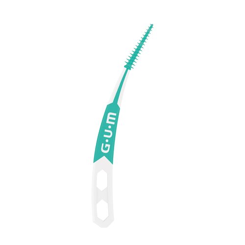 GUM Soft-Picks Advanced, Easy to Use Dental Picks for Teeth Cleaning and Gum Health, Disposable Interdental Brushes with Convenient Carry Case, Dentist Recommended Dental Picks, 60 Count (Pack of 3)