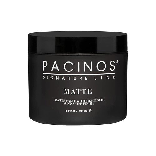 Pacinos Matte Hair Paste - Firm Hold Styling Wax for All Hair Types | Long-Lasting Definition, 4 fl. oz.
