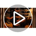 Halloween Wall Stickers - 64PCS 3D Bats & Spiders Reusable Waterproof Decals - Color 1