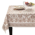 Allure Square Table Cloth 54x54 Inch Reusable Cotton Home Decor
