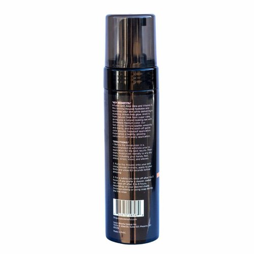 Self Tanning Mousse | MEDIUM - 6.76 Fl Oz - Enriched with Vitamin E & Aloe Vera for Radiant Skin