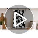 Halloween Black Ghost Kitchen Towels Set of 2 18x26 Inch Boo Decor Dish Hand Towels