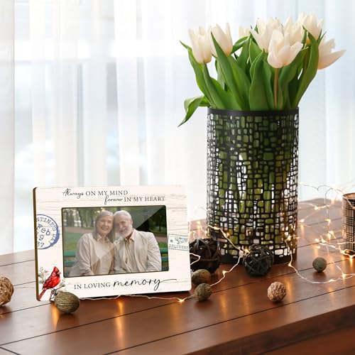 Memorial Photo Frame for Loss of Loved One 4x6 Keepsake Gift