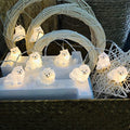 White Persian Cat String Lights 20LED Plug-in Animal Lantern Holiday Decor - Variation of THIS listing