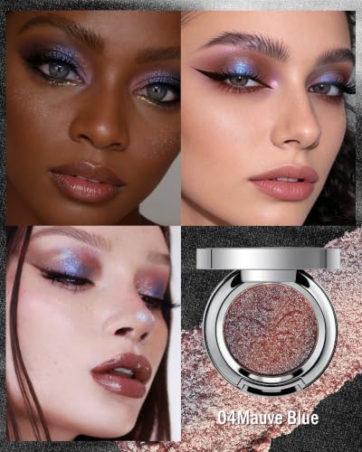 Duochrome Holographic Eyeshadow Palette - Multichrome Eye Shadow 04