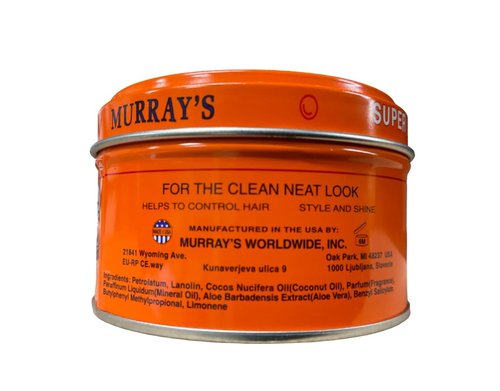 Murray's Light Pomade & Hair Dressing, Super Light, 3 oz. - 6 Pieces