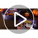 Halloween Paper Plates and Napkins Set - 50 Pieces, Festive Pumpkin & Ghost Design