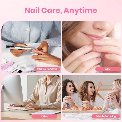 Beetles Nail Strengthener Growth Pink Nail Polish - Variation A-Pink-2