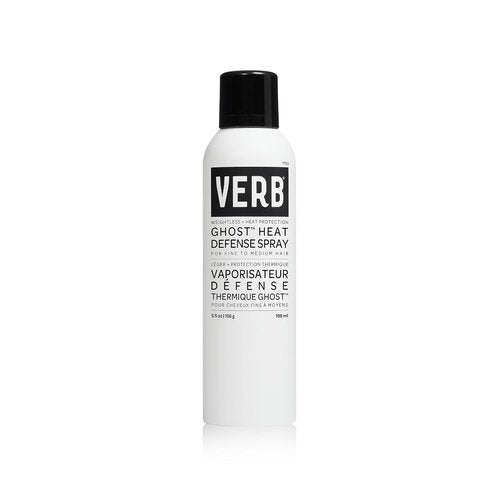 VERB Ghost Heat Defense Spray - Weightless Heat Protection & Shine for Fine to Medium Hair - Vegan & Sulfate-Free