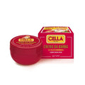 Cella Milano Almond Shaving Cream - Premium Tallow-Based Wet Shave Soap for Men | Rich Moisturizing Lather (5.2 oz / 150g)