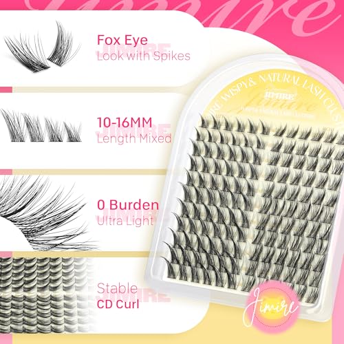 Cat Eye Lash Clusters C - Wispy Faux Mink 10-16MM Natural & Dramatic Look