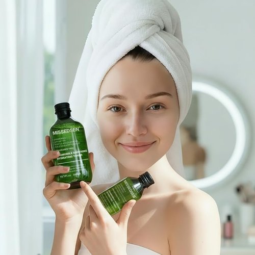 Skiennix Hydrating Facial Toner - Deep Moisturizing & Refreshing for All Skin Types | 10.1 Fl Oz & Travel Size 3.4 Fl Oz