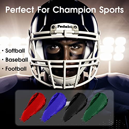 Blue Face & Body Paint Stick - Waterproof, Blendable for Halloween, Cosplay & Sports