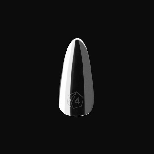 Apres Gel-X® Stiletto Box of Nail Tips | 280 Gel-X Tips, Soft Gel Tips, 14 Sizes 00-9 | Half-sizes Included (Natural Stiletto Short, 280 Count)