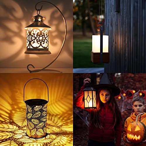 6-Pack LED Pumpkin Lights Halloween Jack-O'-Lantern Decoration with Remote & Manual Control