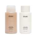 OUAI Thick Hair Shampoo & Conditioner Set - Sulfate-Free Formula for Moisturizing & Strengthening - 10 Fl Oz