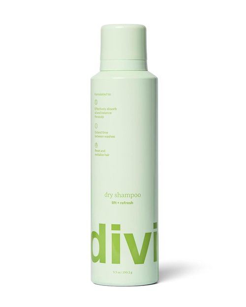 Divi Dry Shampoo Spray for Women - Oil Absorbing Formula for Balanced Scalp - 5.3oz (1 Pack)