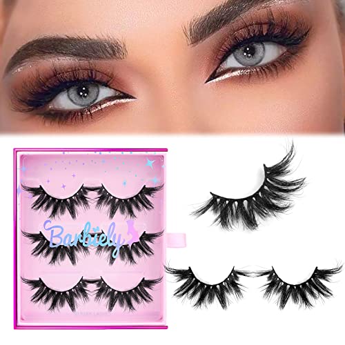 20mm Queen Mink Lashes - 3D Fluffy False Eyelashes, Reusable, Dramatic Cat Eye