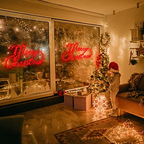 24 Inch 180LED Christmas Window Silhouette Lights - Double Side Holiday Decor - Merry Christmas Variation of THIS listing