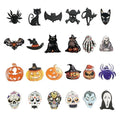 24PCS Halloween Tree Decorations Ornaments - Spiders, Bats, Skulls, Ghosts & More