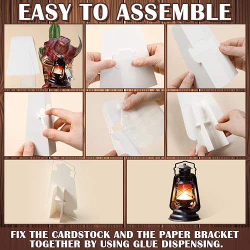 Western Cowboy Party Decorations Set - 16 Pieces, Cowgirl Birthday Supplies - Classic Variation