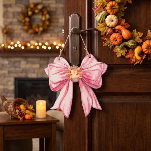 Fall Football Door Sign with Interchangeable Holiday Icons - Rustic Wall Decor