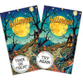 Halloween Scratch Off Cards 50 Pack - Spooky Party Game for Halloween Weddings, Baby Showers & Birthdays - Variation: Halloween 3