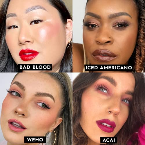 Urban Decay Vice Hydrating Lipstick - Bad Blood Deep Red Matte, 0.11 Oz