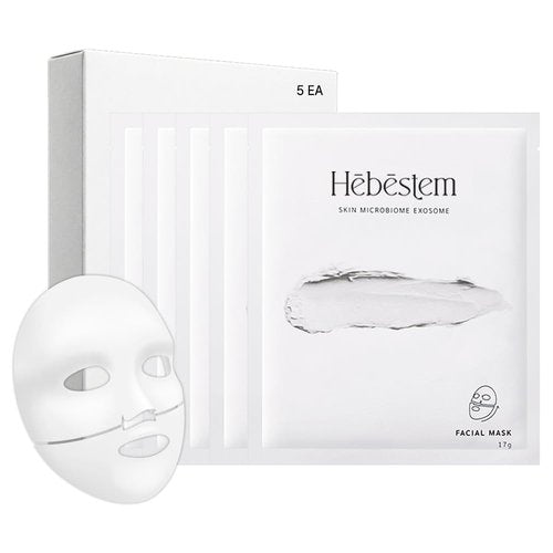 Skiennix Probiotic Exosome Hydrating Sheet Mask - Non-Sticky, Moisturizing, Elasticity Boost | 0.59 oz x 5 Sheets